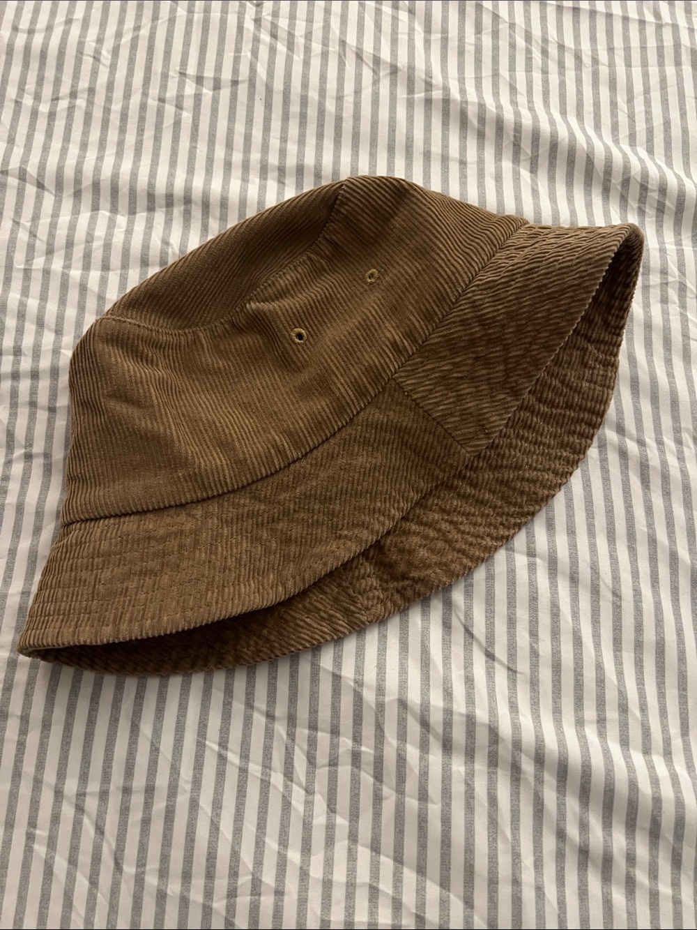 Cotton On Corduroy Bucket Hat - Brown/Tan